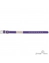 Collar Biothane Beta 2,5 cm Personalizado Violeta para perro