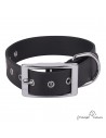 Collar Biothane Beta 2,5 cm Personalizado Negro para perro