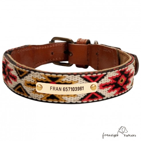 Collar Piel Funda Antiparasitaria...