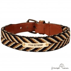 Collar para perro Piel...