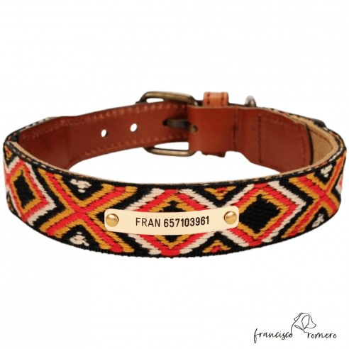 Collar Piel Funda Antiparasitaria...