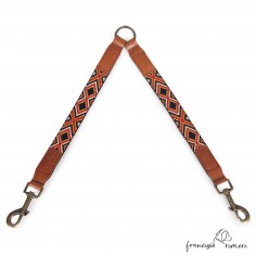 Amarre para dos perros Piel...