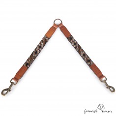 Amarre para dos perros Piel...