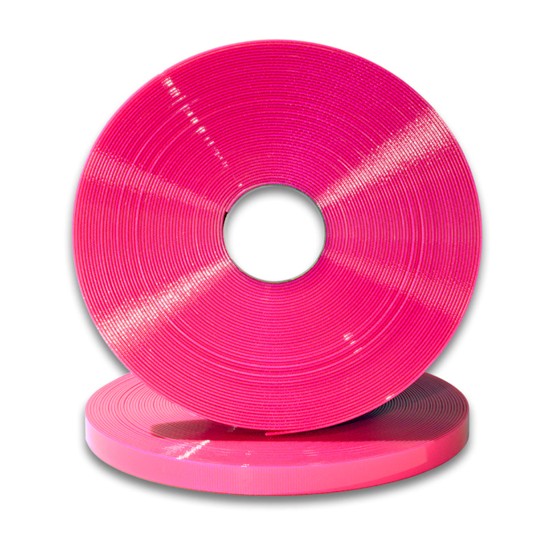 Biothane Gold rosa ancho 2.5 cm