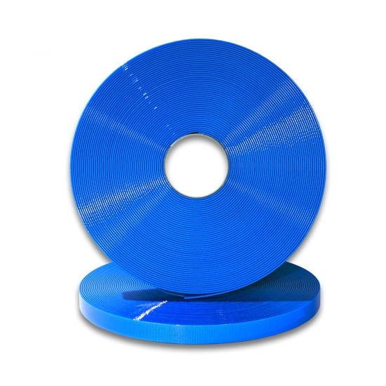 Biothane Gold azul ancho 3.8 cm