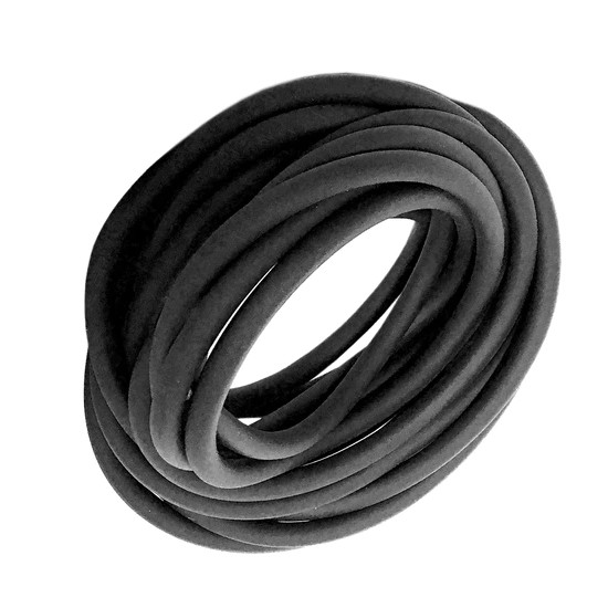 Biothane Redondo negro 6 mm 2
