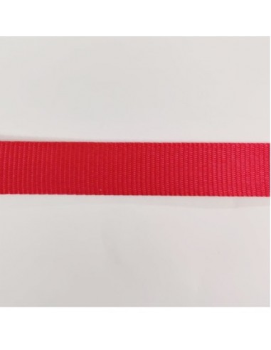 Nylon rojo ancho 2.5 cm