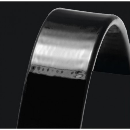 Biothane Gold negro ancho 2.5 cm