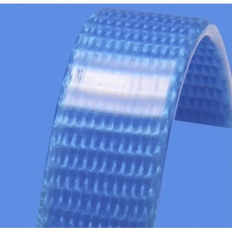 Biothane Gold azul ancho 3.8 cm