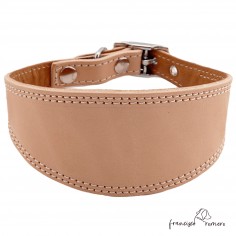 Collar para Galgo Liso Plata