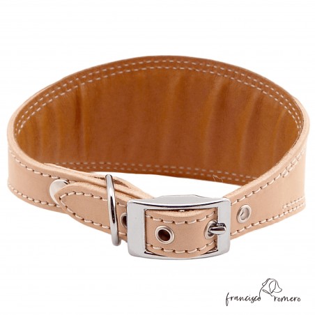 Collar para Galgo Liso Plata