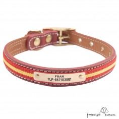 Collar doble piel de...