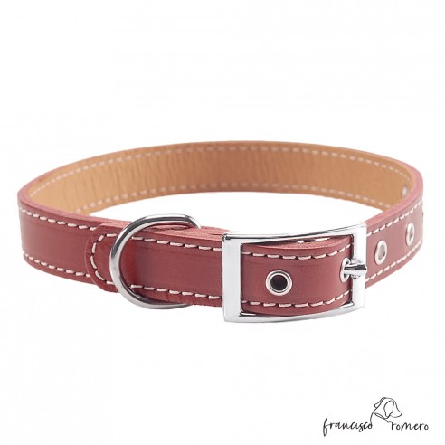 Collar doble piel de vaquetilla con...