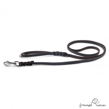 Correa Exposición 1,3 cm Trenzado Sencillo Plata