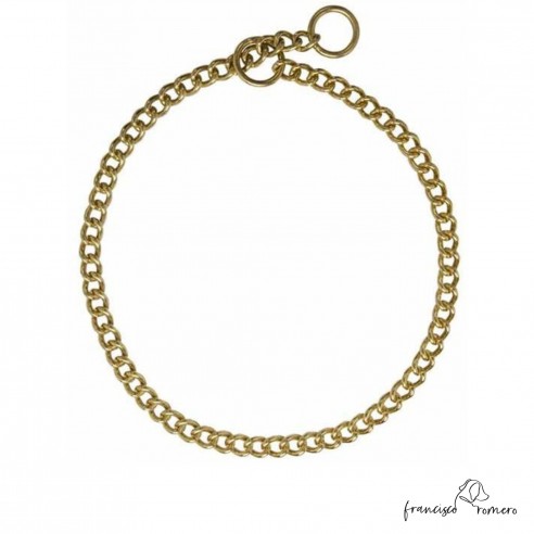 Collar metálico eslabón pequeño