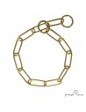 Collar metálico eslabón grande para perros