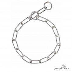Collar metálico eslabón grande