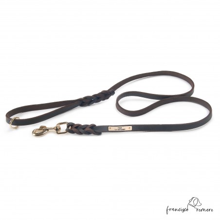 Correa Exposición 1,3 cm Trenzado Sencillo Dorado Personalizada