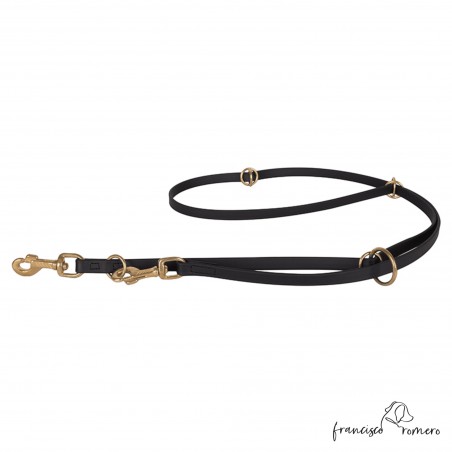 Correa adiestramiento multiposicional biothane súper duro para perros