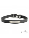 Collar Biothane Beta 1,6 cm color negro Personalizado