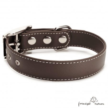 Collar Biothane Beta ancho cinta 2,5 cm con costura