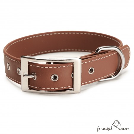 Collar Biothane Beta ancho cinta 2,5 cm con costura Personalizado