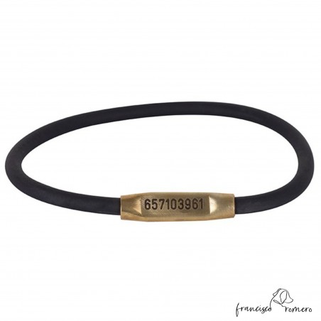 Collar Biothane Redondo 8 mm Personalizado para perro