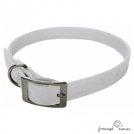 Collar Biothane Gold ancho cinta 1,5 cm para perro