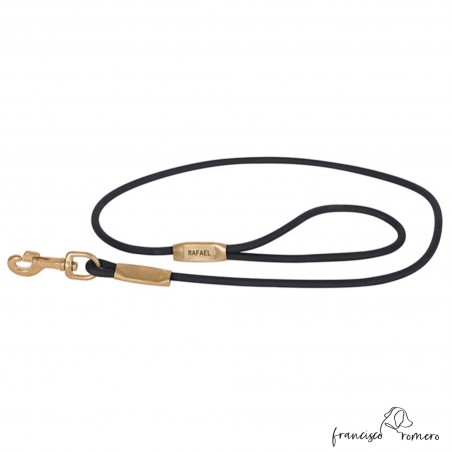 Traílla Biothane Redondo Herrajes Latón 6 mm Personalizada para perro