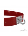 Collar para perro Biothane 3,8 cm quita vueltas Rojo