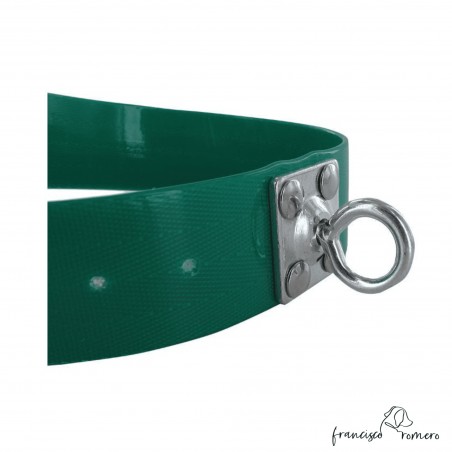 Collar para perro Biothane 3,8 cm quita vueltas Verde
