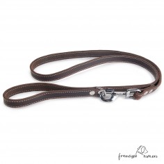 Correa para perros piel vaquetilla Marrón