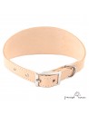 Collar para Galgo sin Forro Interior Natural