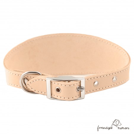 Collar para Galgo sin Forro Interior Natural