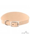 Collar para Galgo sin Forro Interior Natural