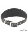 Collar para Galgo sin Forro Interior Negro