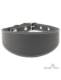 Collar para Galgo sin Forro Interior Negro