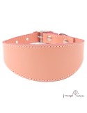Collar para Galgo sin Forro Interior Rosa