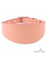 Collar para Galgo sin Forro Interior Rosa