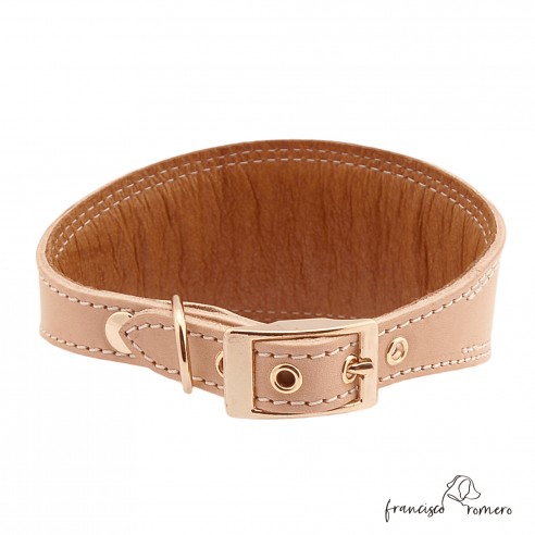 Collar para Galgo personalizado Oro...