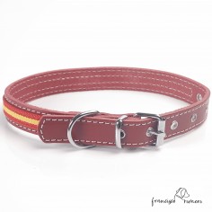 Collar de piel de...