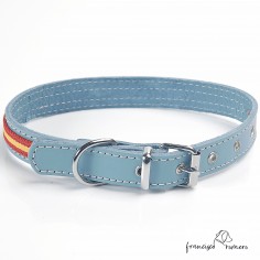 Collar de piel de...
