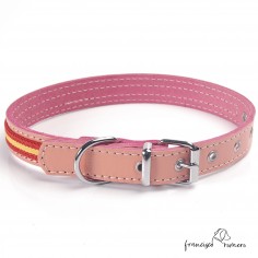 Collar de piel de...