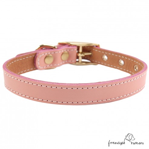 Collar doble piel de vaquetilla con...