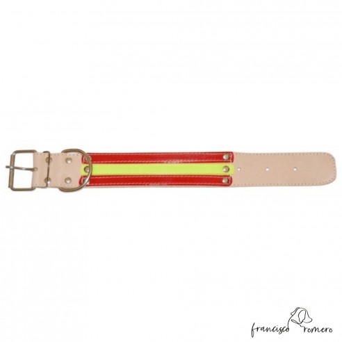 Collar para perros de rehala 5 cm...