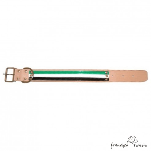 Collar para perros de rehala 5 cm...