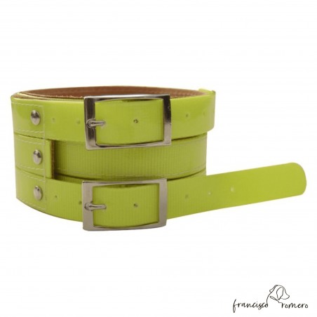 Collar para perros de rehala 7,5 cm - Tres tiras