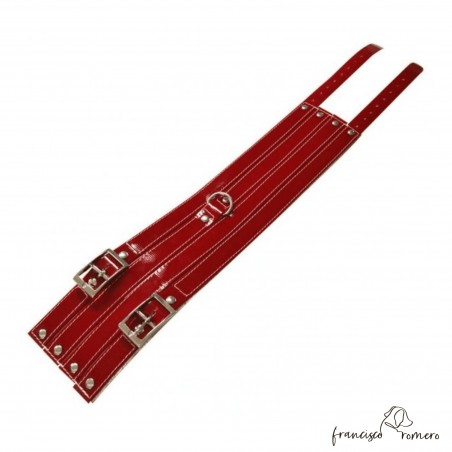 Collar para perros de rehala 10 cm cuatro tiras