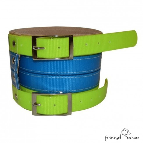 Collar para perros de rehala 10 cm...