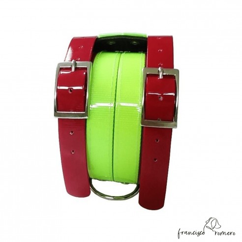 Collar para perros de rehala 10 cm...